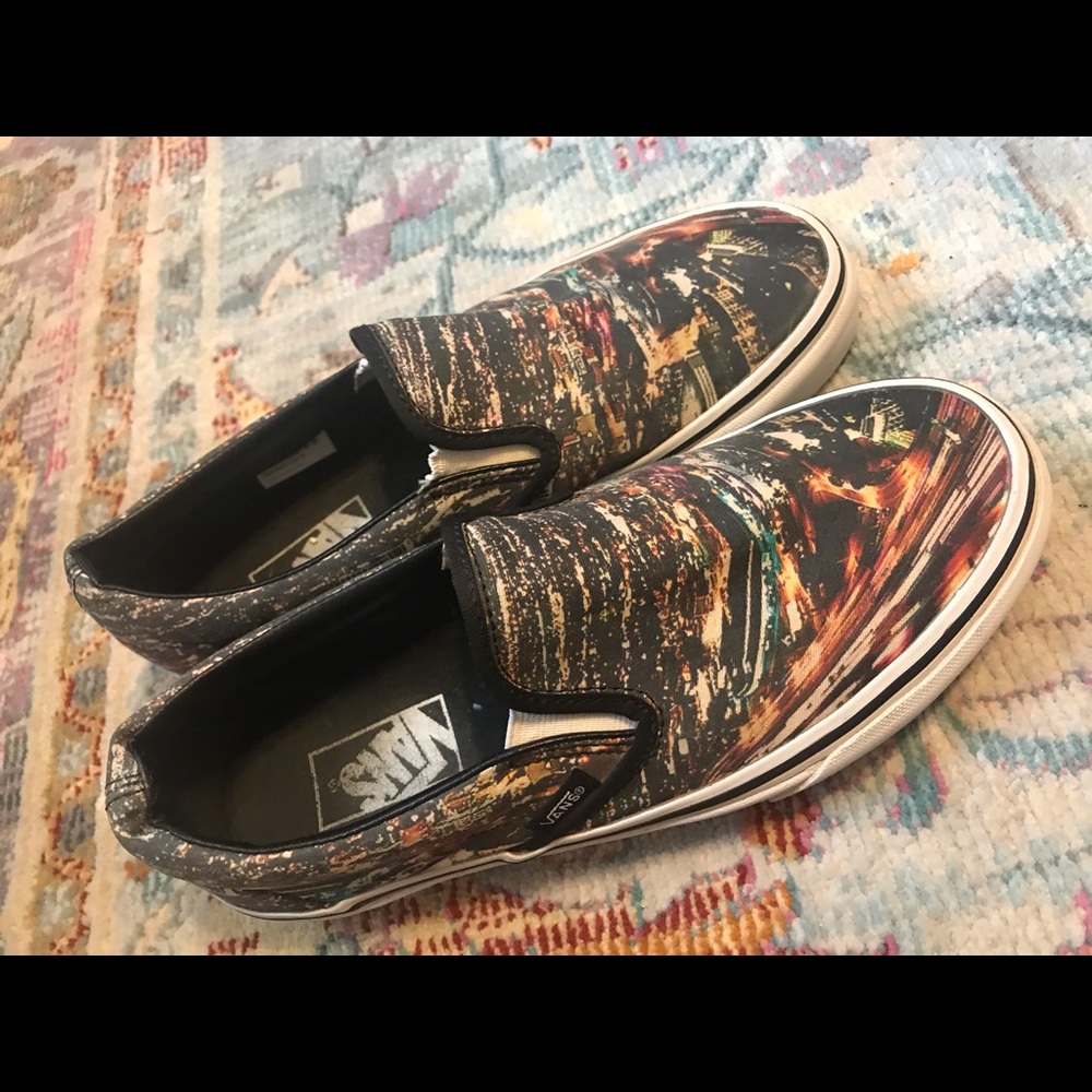 Vans City Lights Slip ons